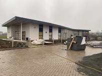 Cambourne's new youth centre, which is almost completed now